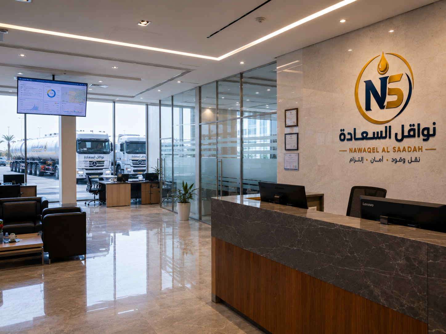 استقبال نواقل السعادة
